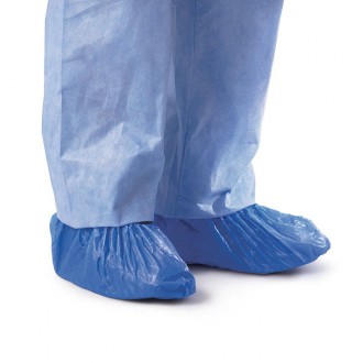 CUBREZAPATOS Plástico azul...