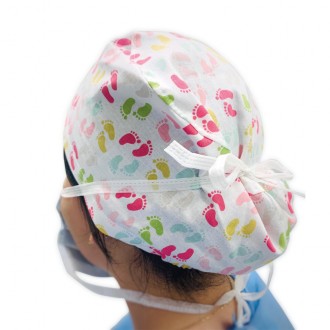 Gorro quirófano "pies"