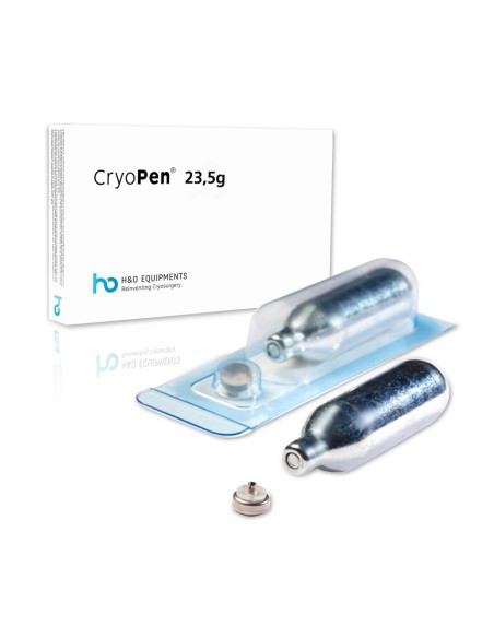 Cartuchos CryoPen N2o 23,5g. + filtro (caja 6 uds.)