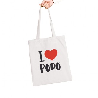 BOLSA "I LOVE PODO"