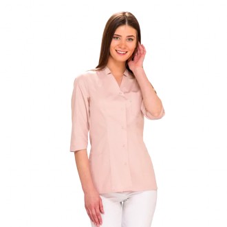 CASACA Botones manga 3/4 Rosa