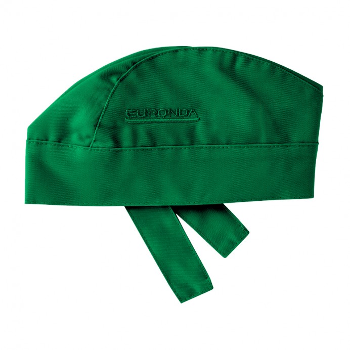 Gorro tela color verde