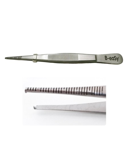 B-EASY Pinza quirúrgica métrica C/D fina 14 cm.