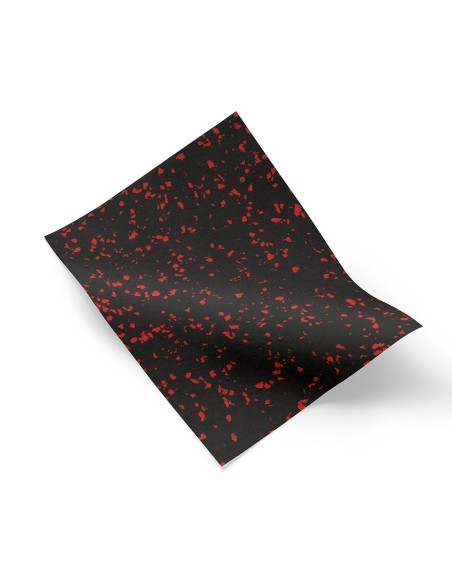LUNASOFT SL Negro/Rojo 3 mm. Shore 40 63 x 92 cm.