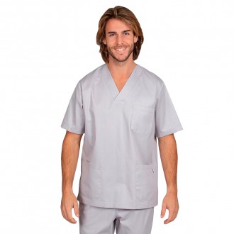Casaca Unisex Color Gris Perla