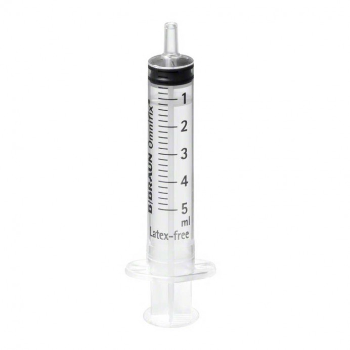 JERINGA OMNIFIX 3 cuerpos 5 ml. Luer...