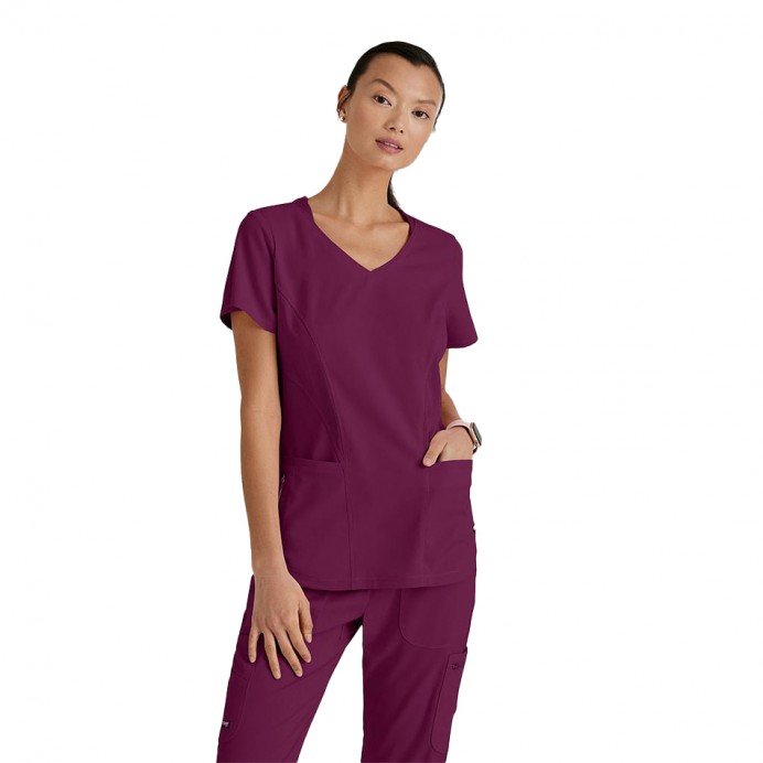 Casaca Mujer Barco Carly Top Wine