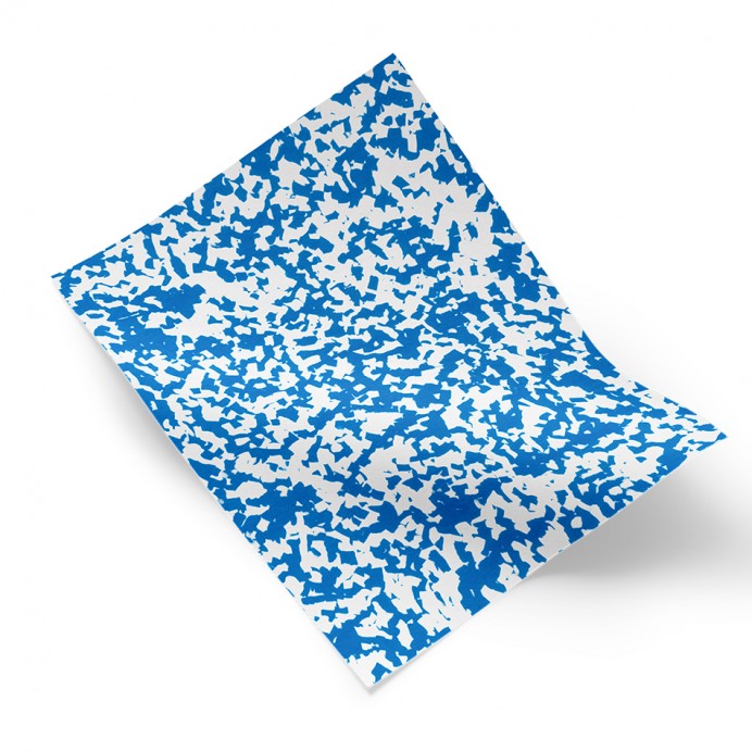 PODOTIL Blanco/Azul  2 mm 92,5 x 110 cm.