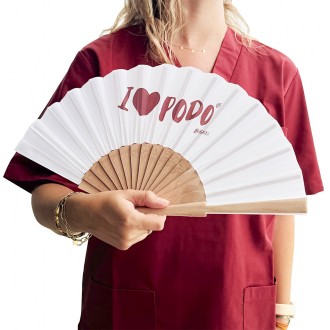 Abanico varilla madera "I... 2