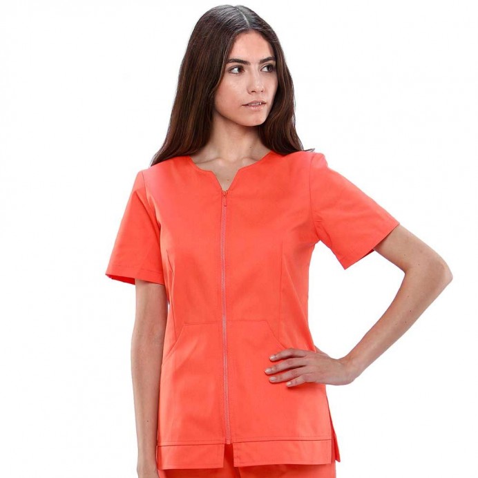 Chaqueta Mujer con cremallera Coral