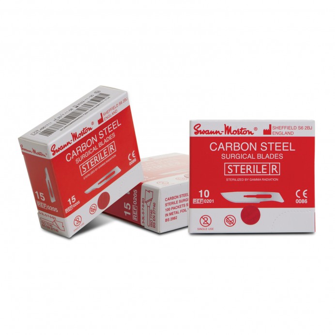 Hojas bisturí SWANN MORTON caja 100...