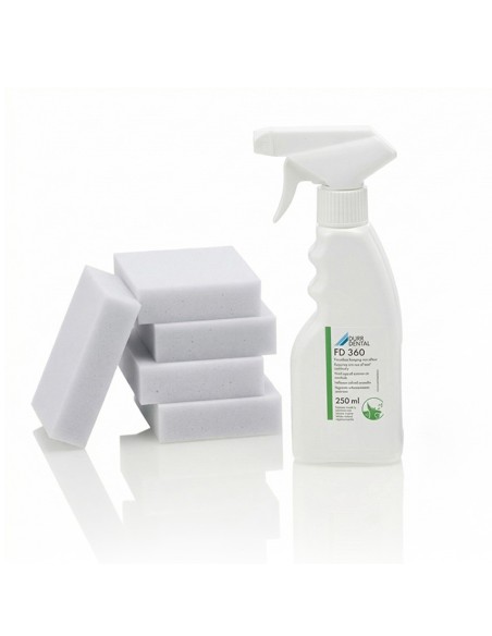 FD 360 Limpiador de tapicerías (spray 250 ml + 5 esponjas)