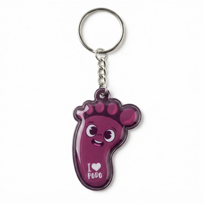 Llavero Pie Podoservice