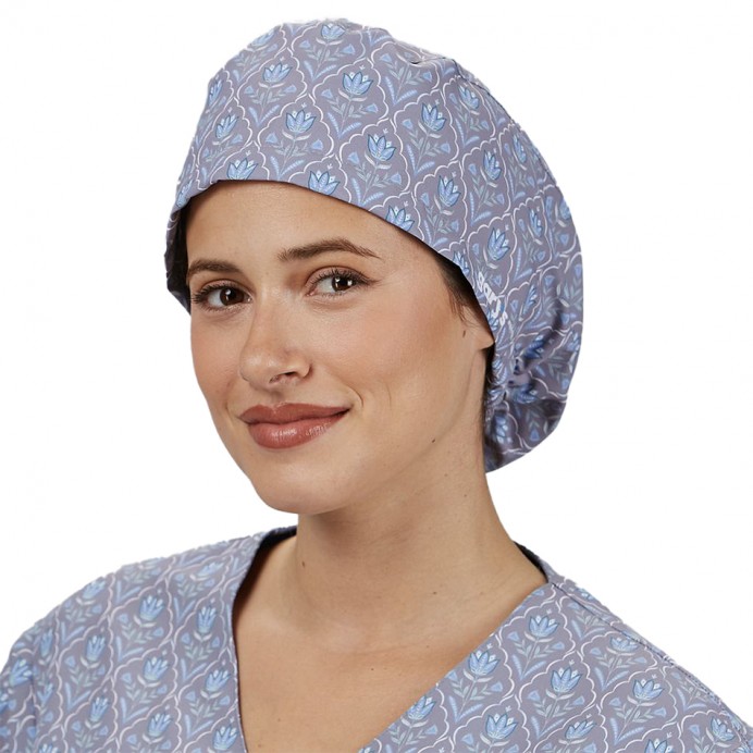 Gorro microfibra con goma Tulipanes