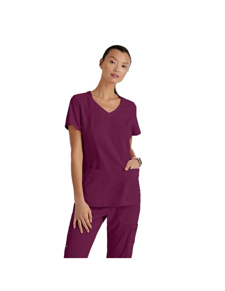 Casaca Mujer Barco Carly Top Wine