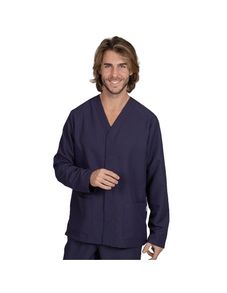 Casaca Nestor Manga Larga Hombre Azul Marino