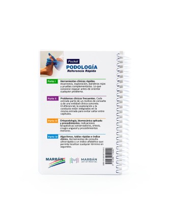 Libro Pocket Podología Referencia rápida 2